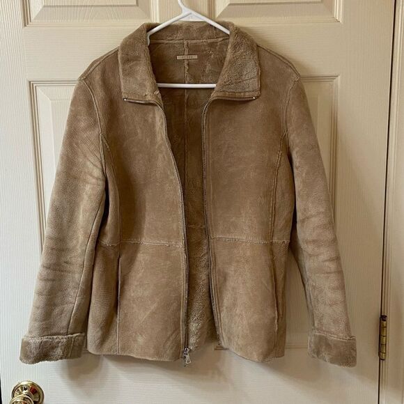 Guess Suede Leather Jacket / Coat - Picture 6 of 14